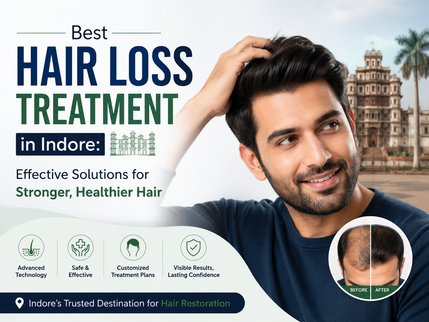 best hair loss treatment in Indore